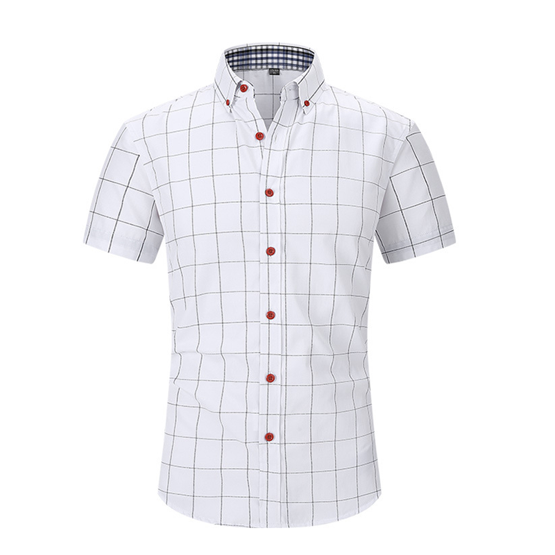 🛍️ 50 % Rabatt – Herren-Freizeithemd mit Kurzarm & Karo-Muster – lässiger Stil, atmungsaktiv & vielseitig für Alltag & Freizeit 👔