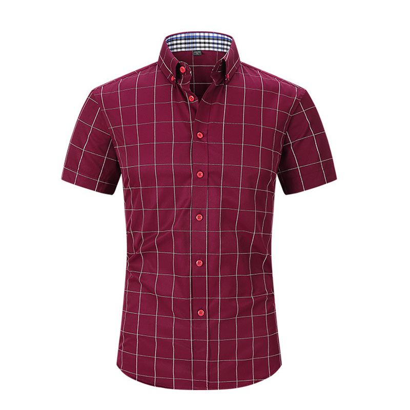 🛍️ 50 % Rabatt – Herren-Freizeithemd mit Kurzarm & Karo-Muster – lässiger Stil, atmungsaktiv & vielseitig für Alltag & Freizeit 👔
