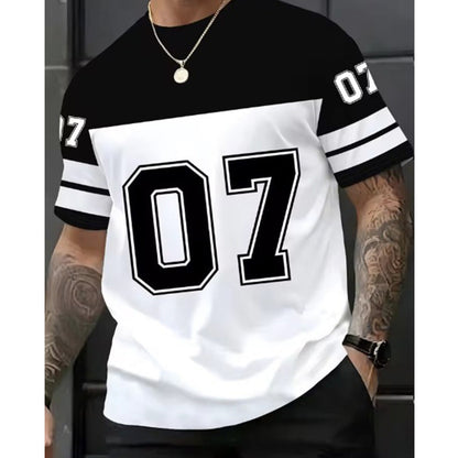 📢📢50% RABATT !!⏰Herren Bedrucktes Kurzarm-Sport-T-Shirt